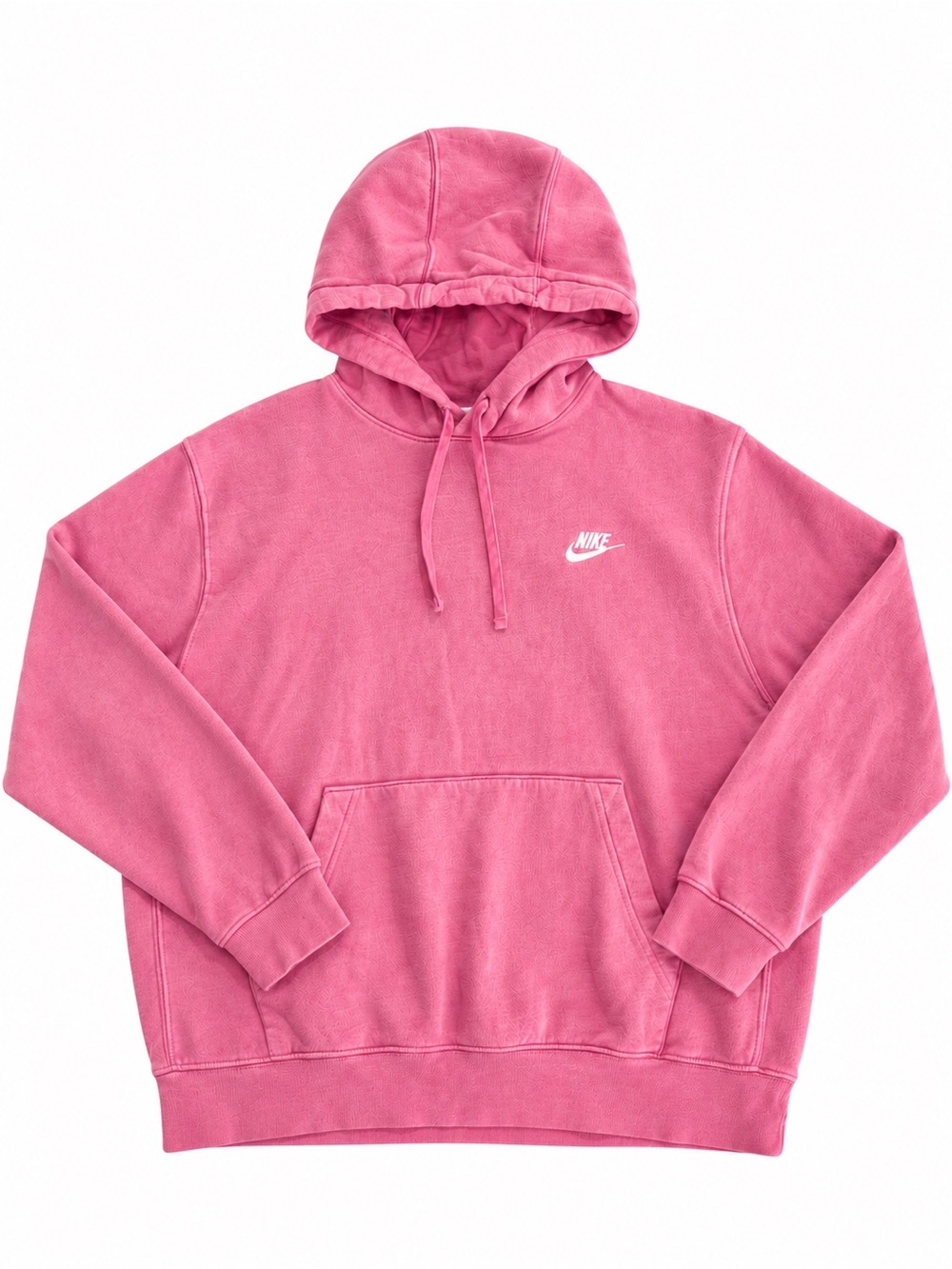 Nike Women's Hooded Sweatshirt in Pink Large - Picture 2 of 5